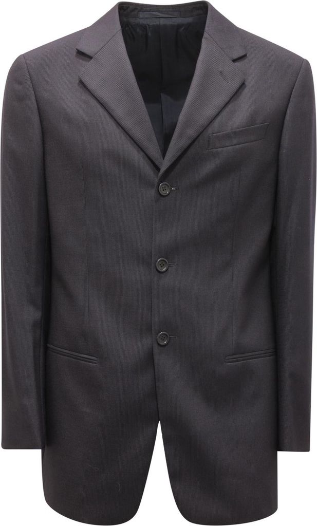 9882AT abito uomo ARMANI COLLEZIONI man wool suit blue