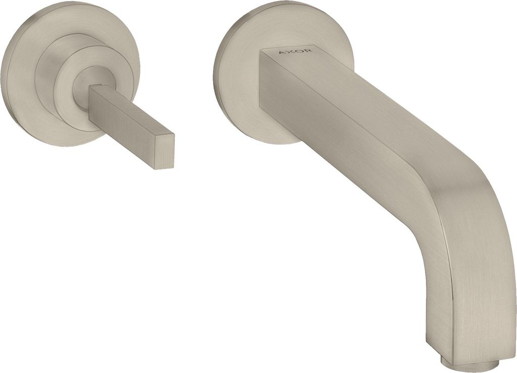 hansgrohe AXOR Citterio Einhebel-Waschtischmischer Unterputz, Rosette für Wandmontage, Auslauf 160mm, 39113820