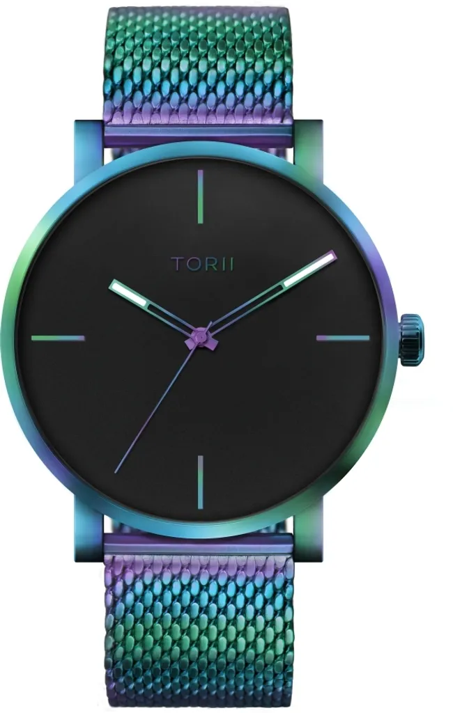 Montre Classique Homme pour le Sport et la Ville - Modèle TORII Doré
