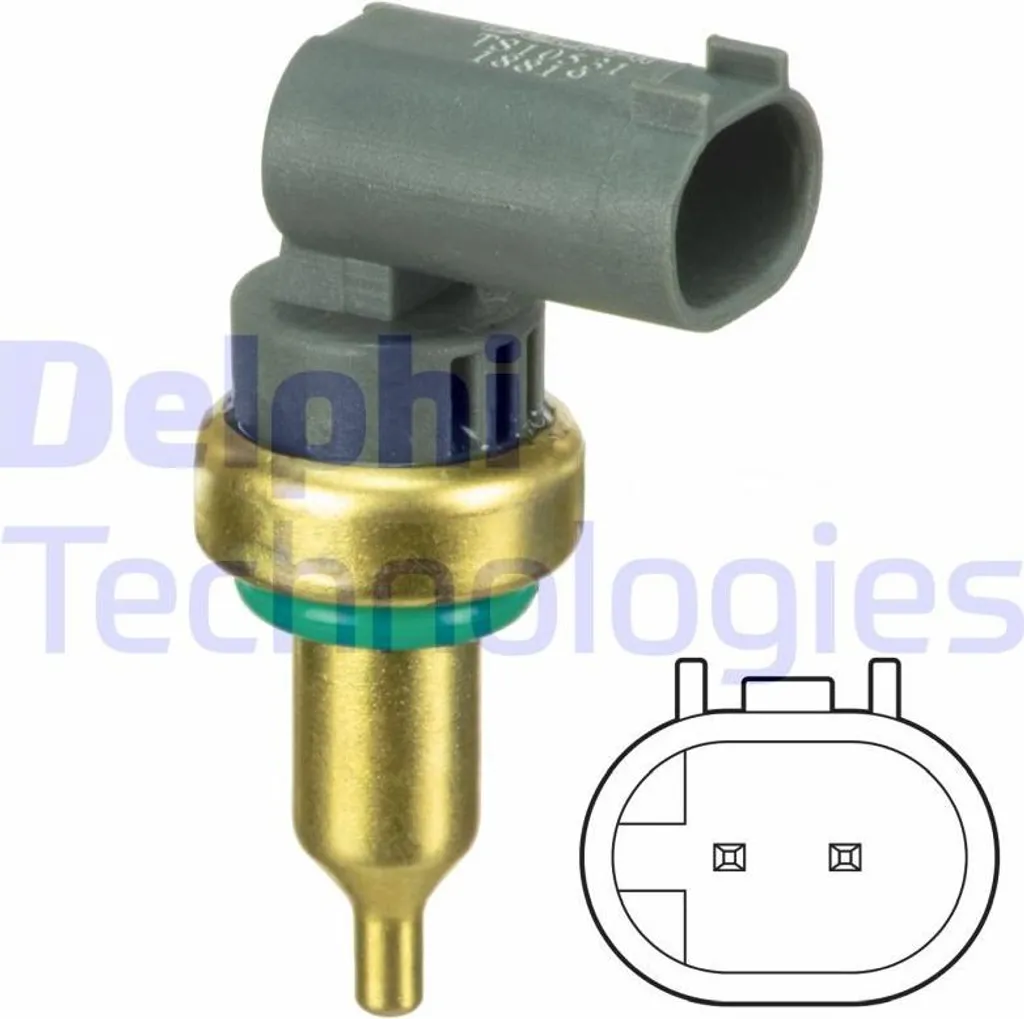 Sensore Temperatura Refrigerante DELPHI TS10531 OE 0009050600 per Mercedes