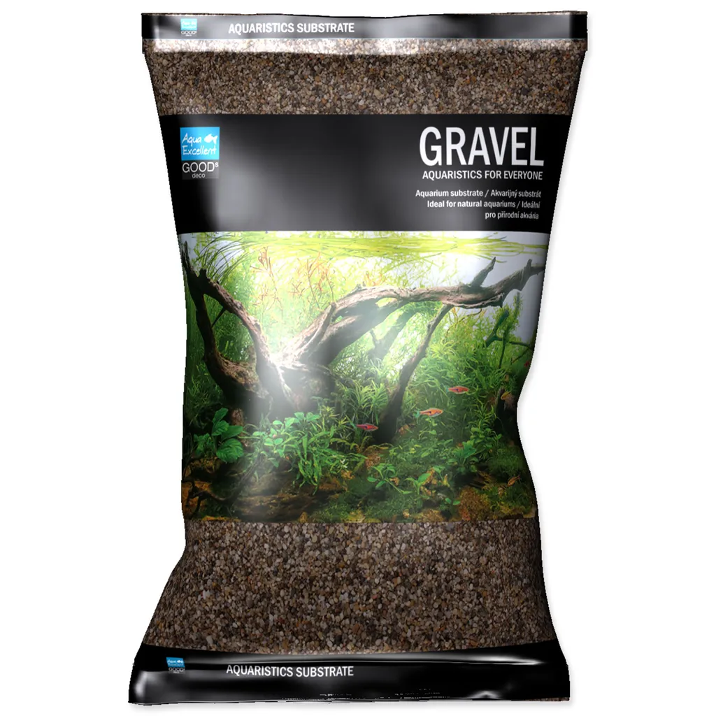 Sabbia per Acquario AQUA EXCELLENT 8kg: Fiume Naturale 2-4 mm