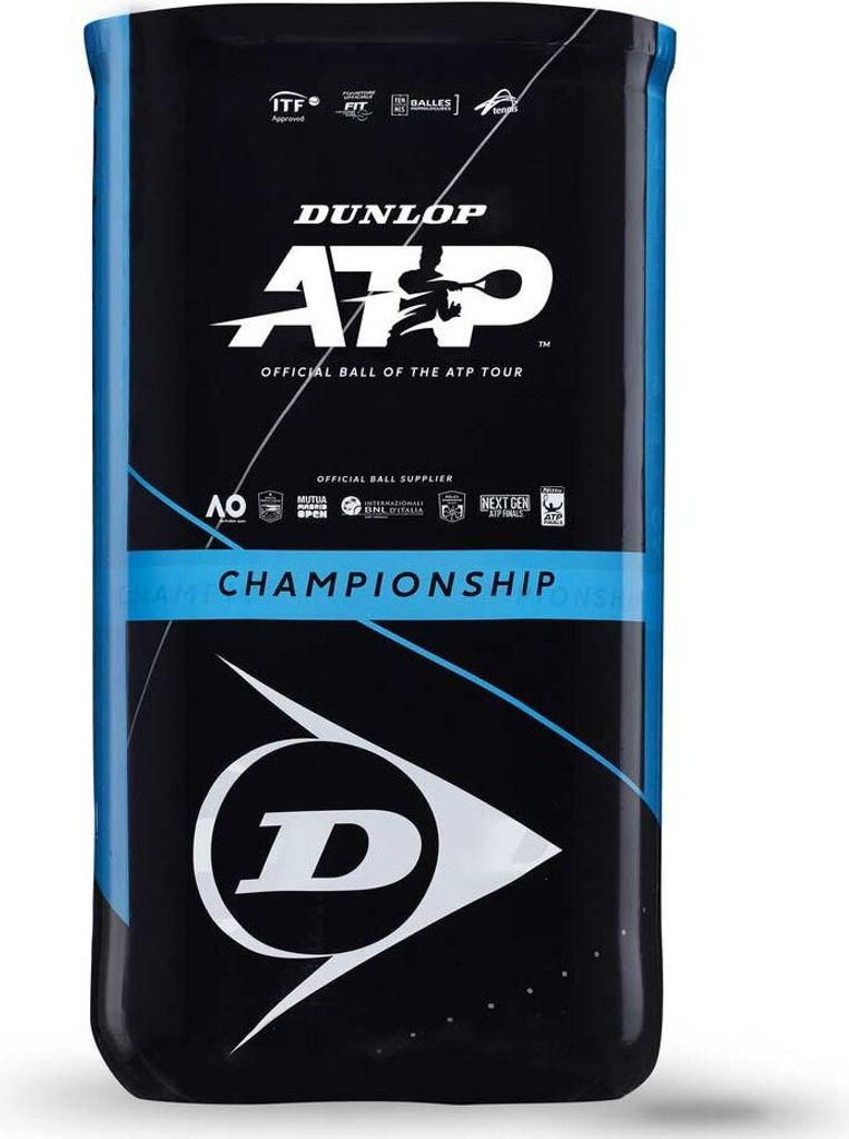 DUNLOP Sport GmbH DUNLOP ATP CHAMPIONSHIP BI-PACK (2x BLACK BLACK -