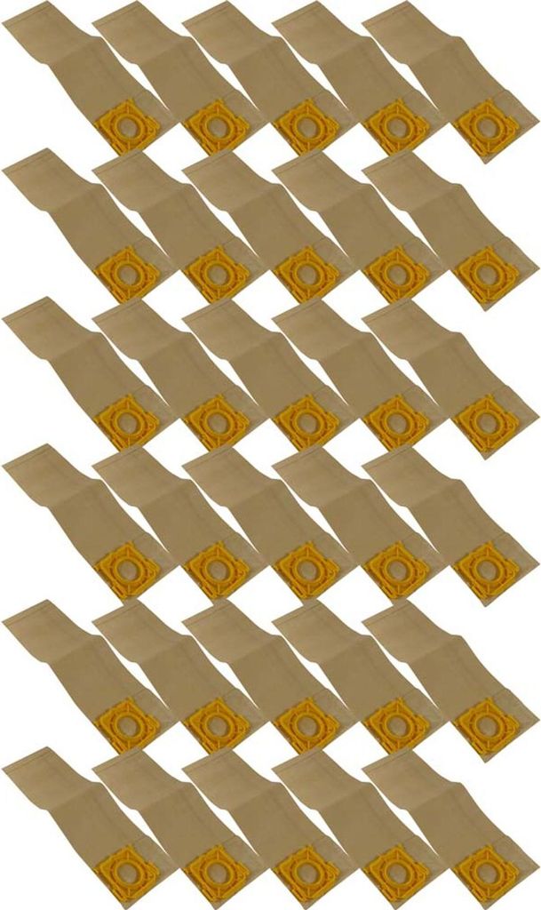 30 Staubsaugerbeutel aus hochfestem Papier mit stabilem Kunststoffanschluß passend für Sebo Airbelt C 3.1