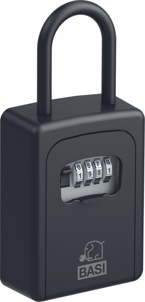 BASI SSZ 200B, Tragbarer Safe, Schwarz, Zahlenschloss, Produktbild 