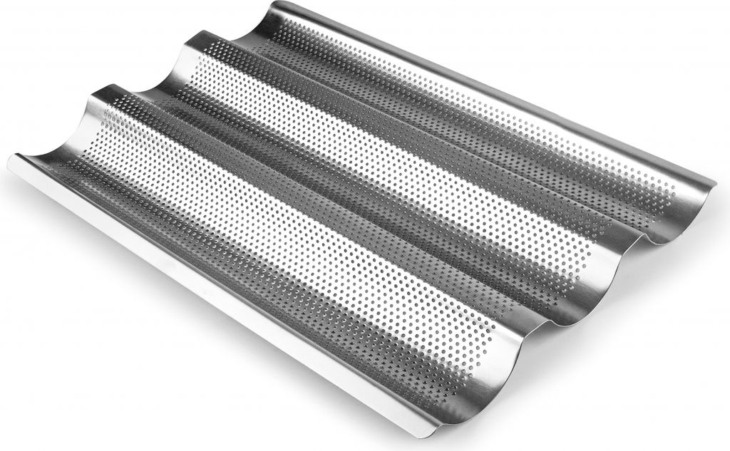 Ibili-Classic perforiertes Backblech, Edelstahl, 38x25 cm, Produktbild 