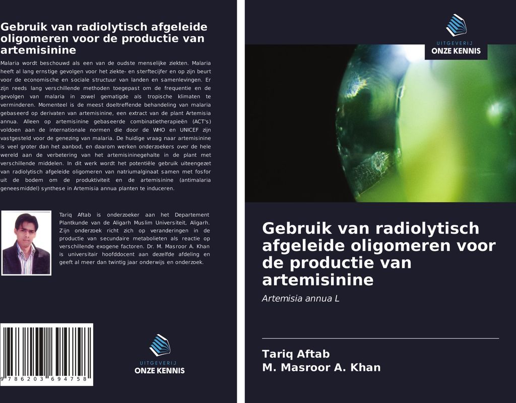 Gebruik van radiolytisch afgeleide oligomeren voor de productie van artemisinine