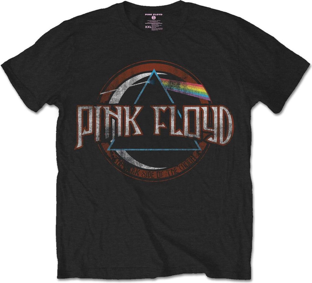 Pink Floyd - "Dark Side Of The Moon" T-Shirt für Herren/Damen Uni RO2139 (S) (Schwarz)