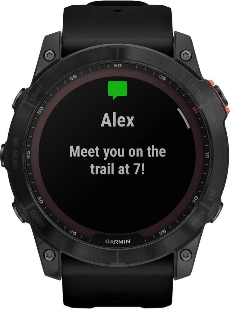 Garmin fenix 7X Solar czarny/ciemnoszary Zdjęcie produktu 16
