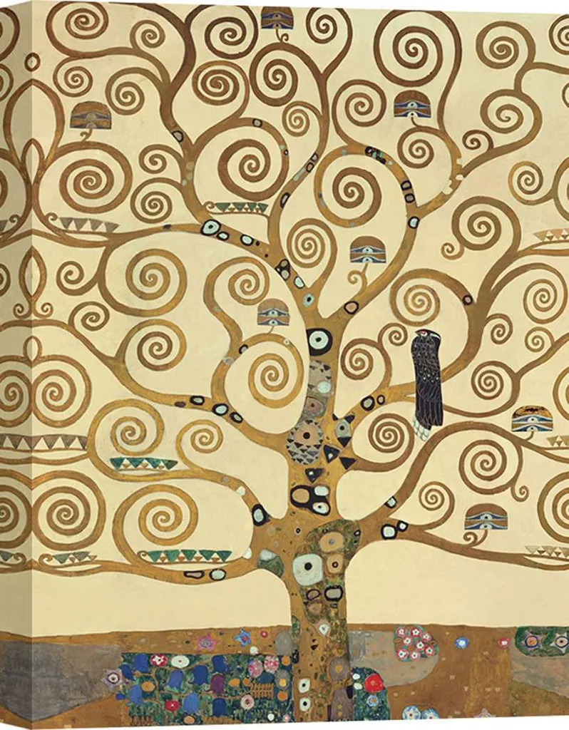 Idee Arredo: Il Mio Nuovo Quadro di Klimt Albero della Vita 60x40
