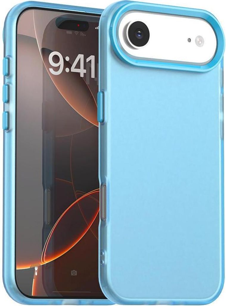 Mobigear Crystal iPhone Air Hülle Hardcase Backcover - Blau