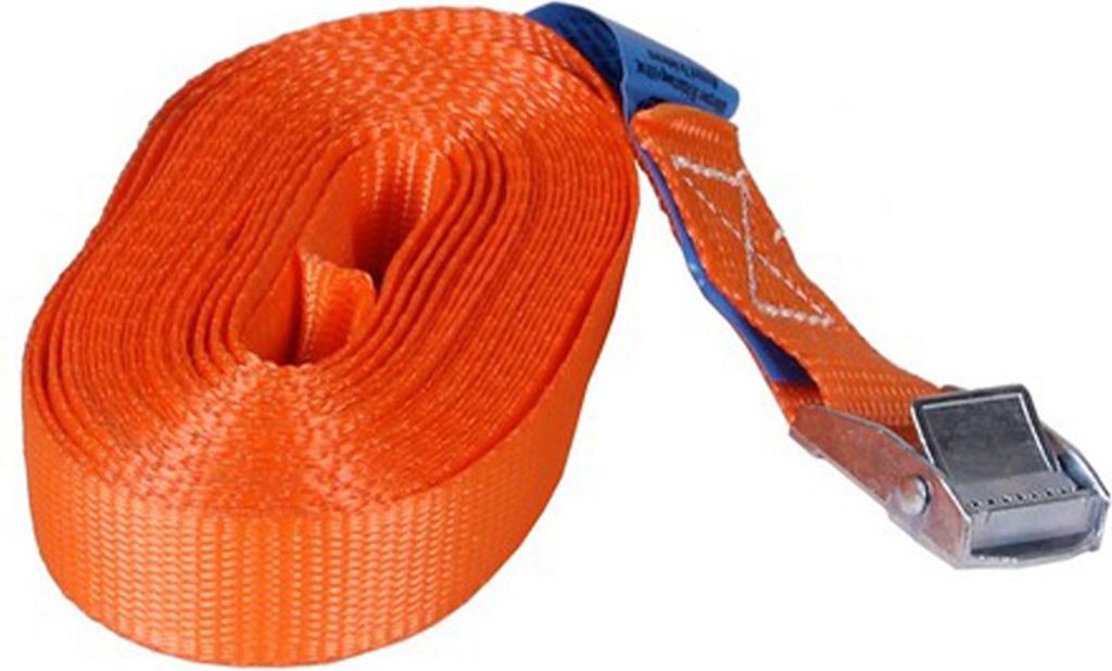 Spanngurt mit Klemmverschluss 125 kg 6m 75daN Zurrgurt Klemme Ladungssicherung
