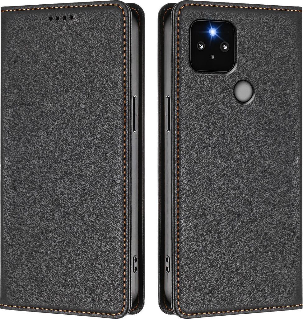 Handyhülle für Google Pixel 5, Kunstleder Klapphülle Produktbild 