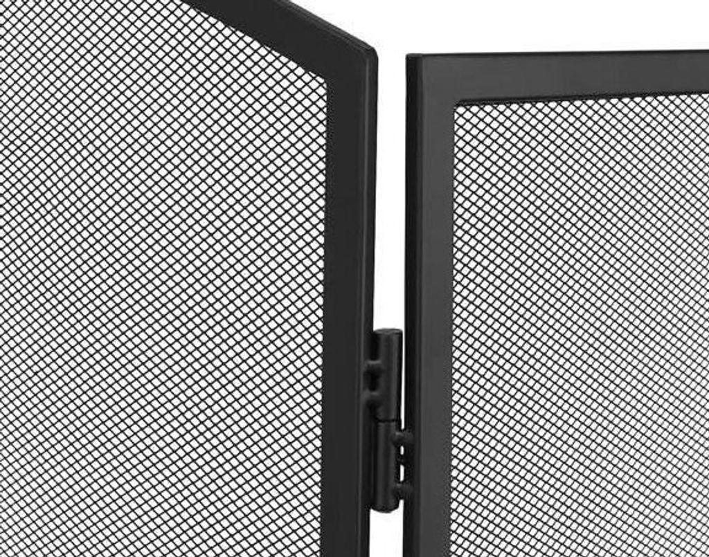 Kaminabdeckung Edelstahl Innen 118x76 cm Schwarz Produktbild 13