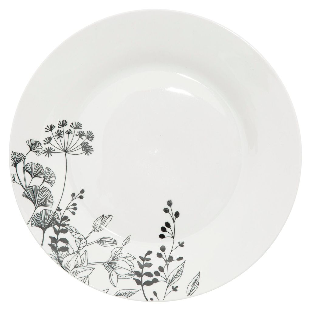 Porzellanservice WHITE FLORAL für 6 Personen, 18-tlg. Produktbild 