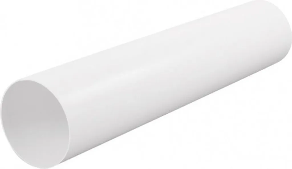 Gaine de ventilation ronde ø100mm 1m airRoxy 8355 pour conduit VMC