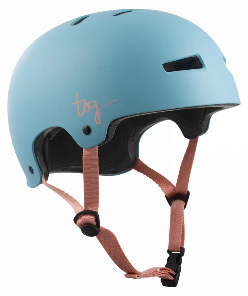 TSG Evolution WMN Casque Femme Satin Bleu Porcelaine XXS/XS (52-54cm)