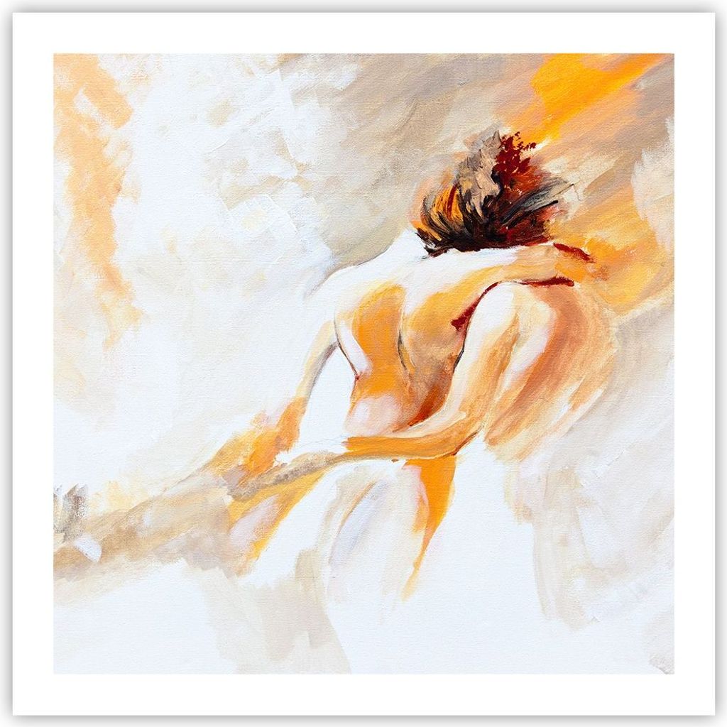 Poster - Poster ohne Rahmen - Persönlichkeit Freundschaft Liebe Ehe - 60x60 cm - Wand Bild - Wanddeko - Wandbilder - Kunstposter - Wandposter - Bi...