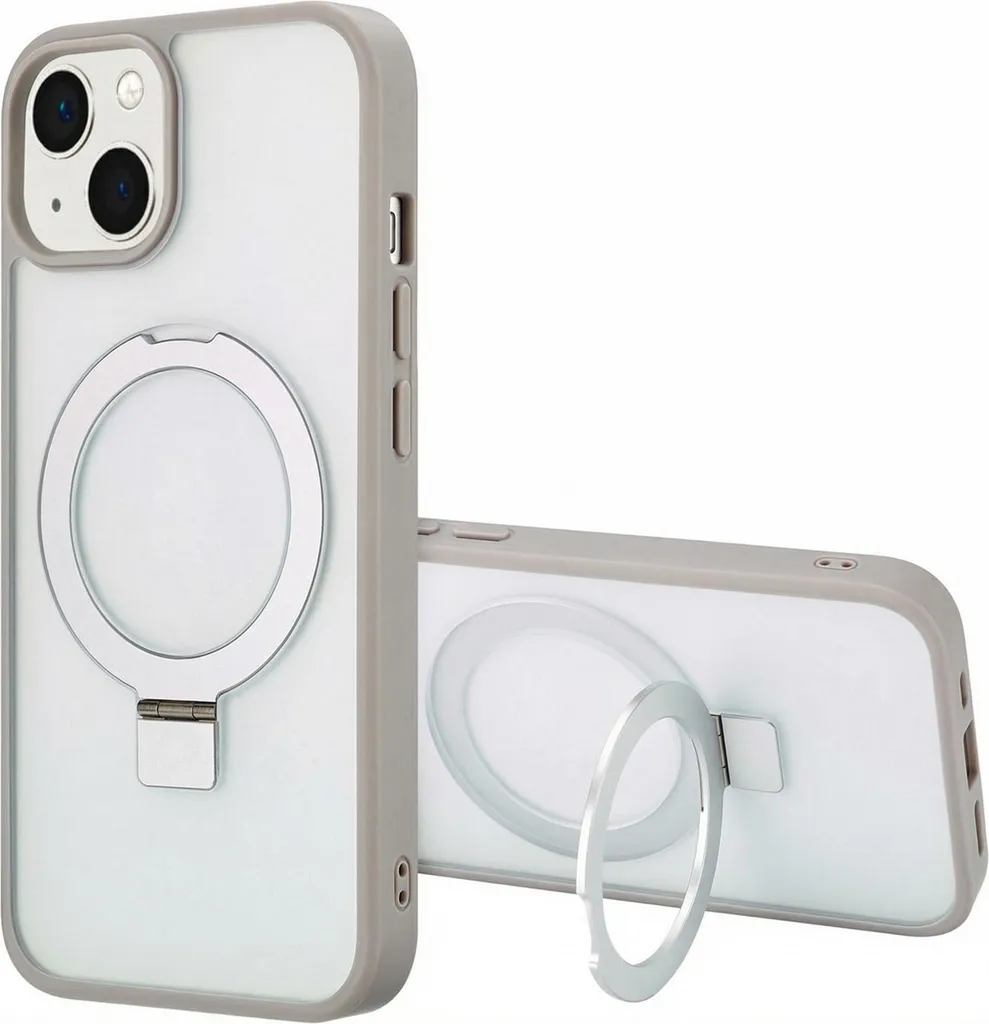 Accezz iPhone 14 Backcover MagSafe Grigio: Eleganza e Protezione
