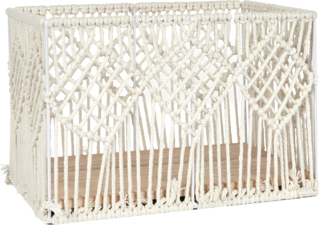Panier Rectangulaire Gigogne Boho pour Optimiser vos Espaces - Set de 3