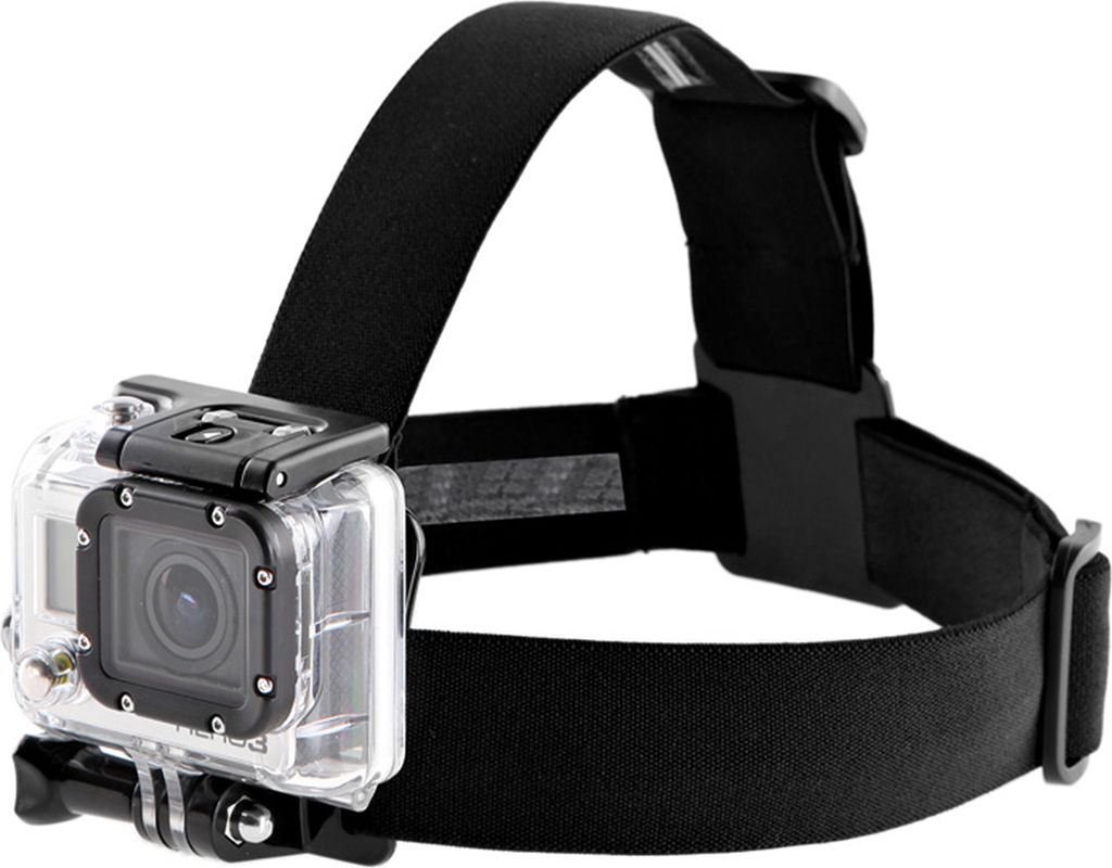 ayex Kopfband-Halterung Head Strap Mount für GoPro Kamera geeignet für Sportaufnahmen