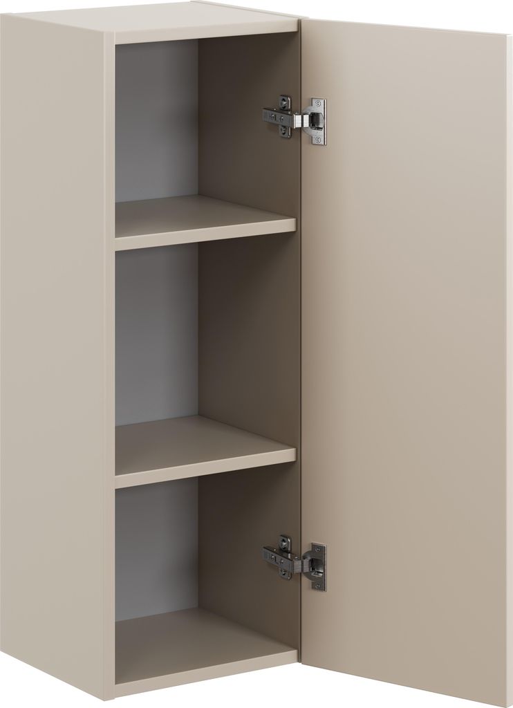 Armoire De Salle De Bain Cachemire Mat Demi-Colonne 80 Cm 1 Image du produit 