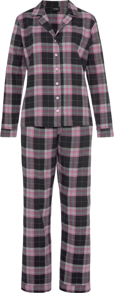 Vivance Dreams Pyjama 2 -teilig pink Größe 44