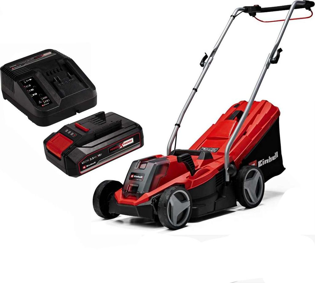 Einhell Rasenmäher GE-CM 18/33 Li 18V Akku 2.5 Ah + Produktbild 