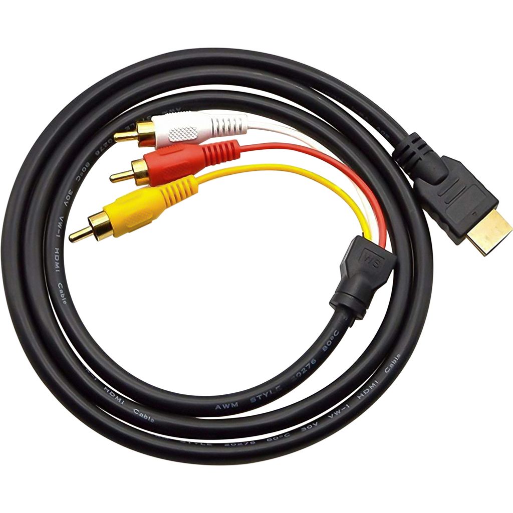 HDMI zástrčka 3 RCA AV SCART kabel | Kaufland.cz