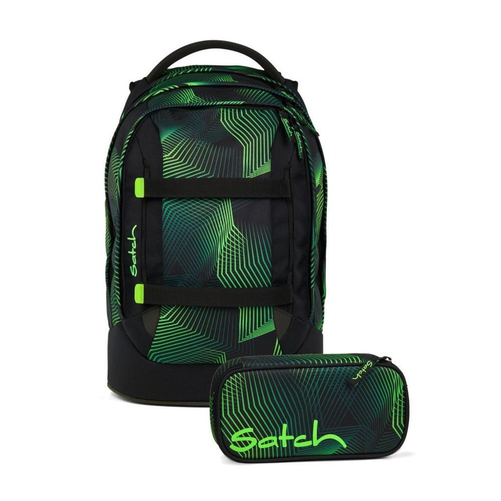 Satch, zestaw plecaków szkolnych PACK Seismic Green, Zdjęcie produktu 