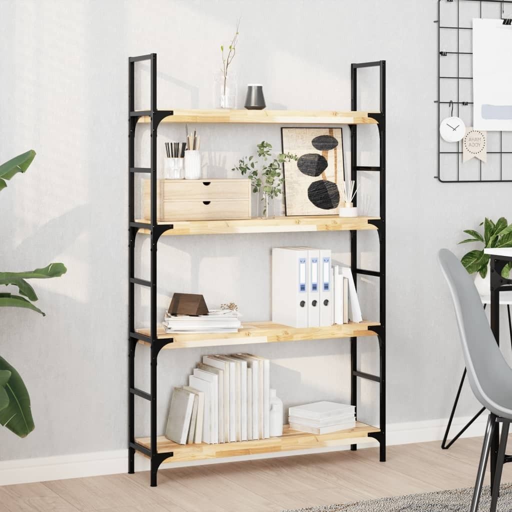 Maison Exclusive - Schweberegale 3 Stk. 100x20x4 cm Massivholz Akazie Unbehandelt