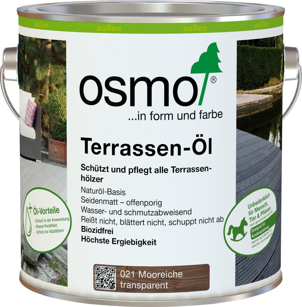 Osmo Teak Öl farblos für zahlreiche Edel und Nadelhölzer Produktbild 