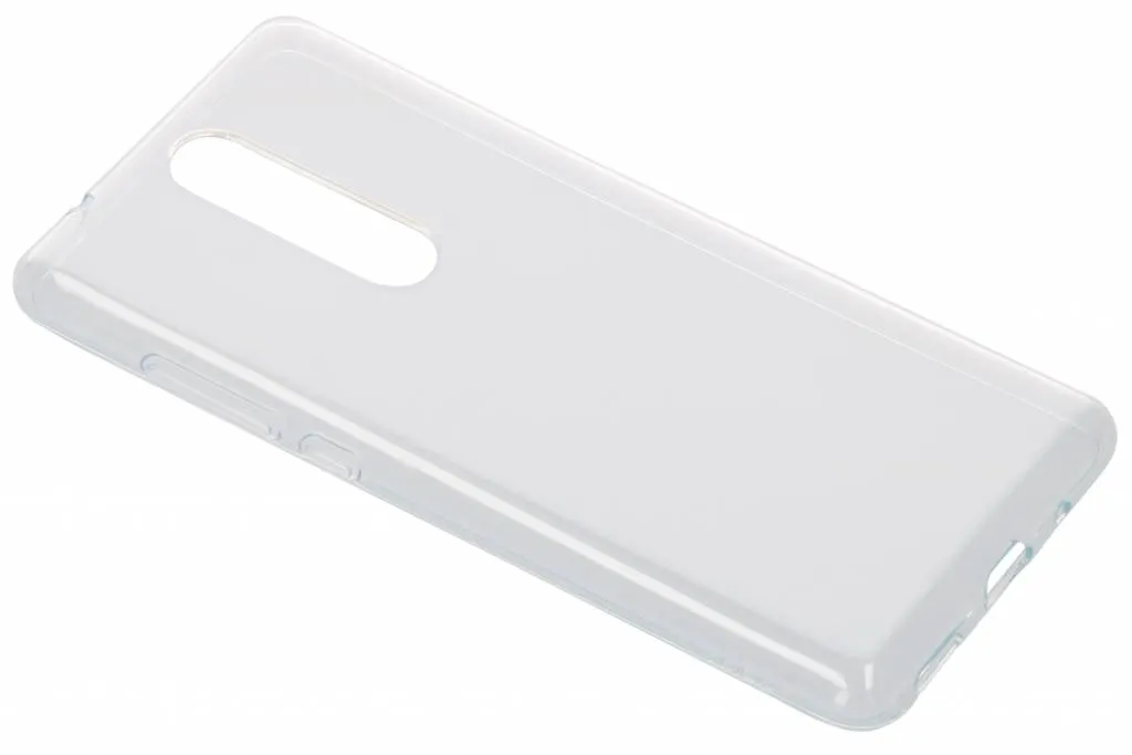 Coque Nokia 5.1 transparente - Anti-jaunissement et protection complète