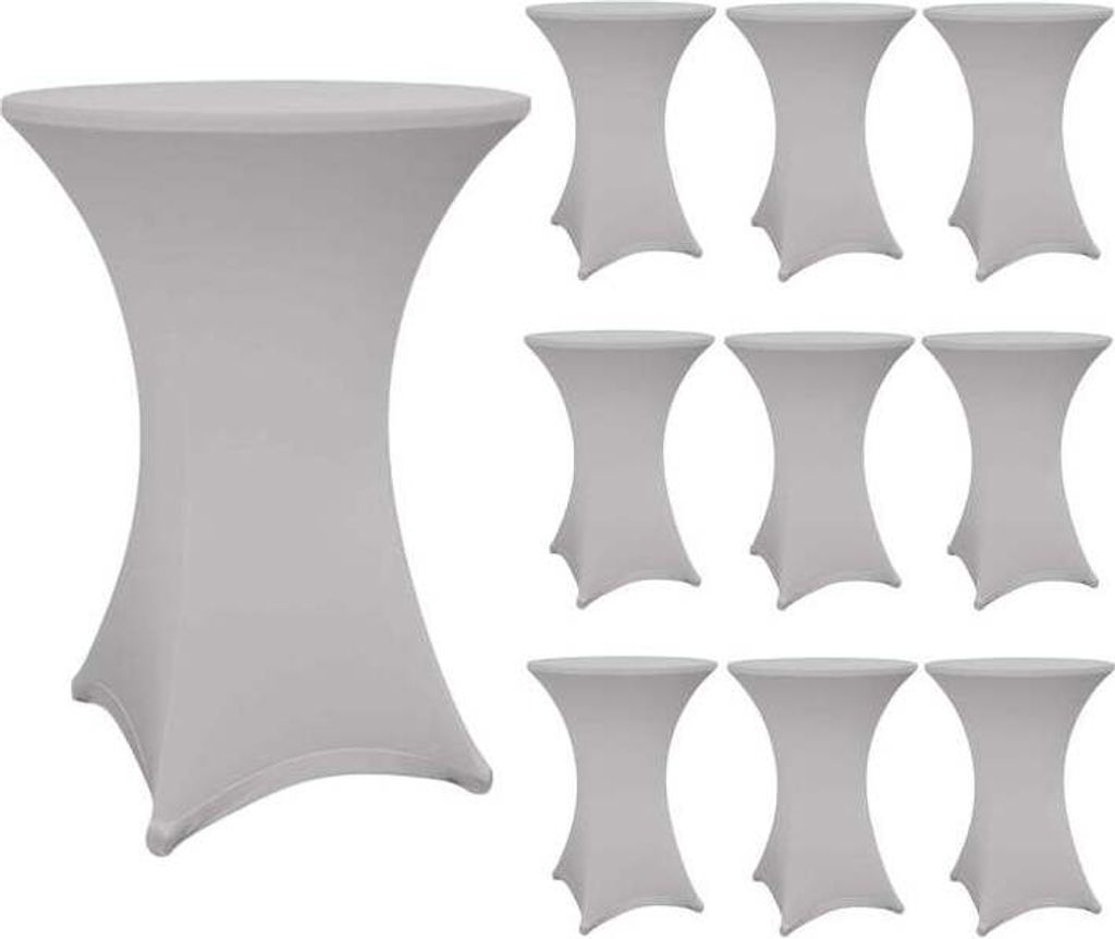 Lumaland Stehtischhusse abwischbar 10er-Set 80-85cm Produktbild 