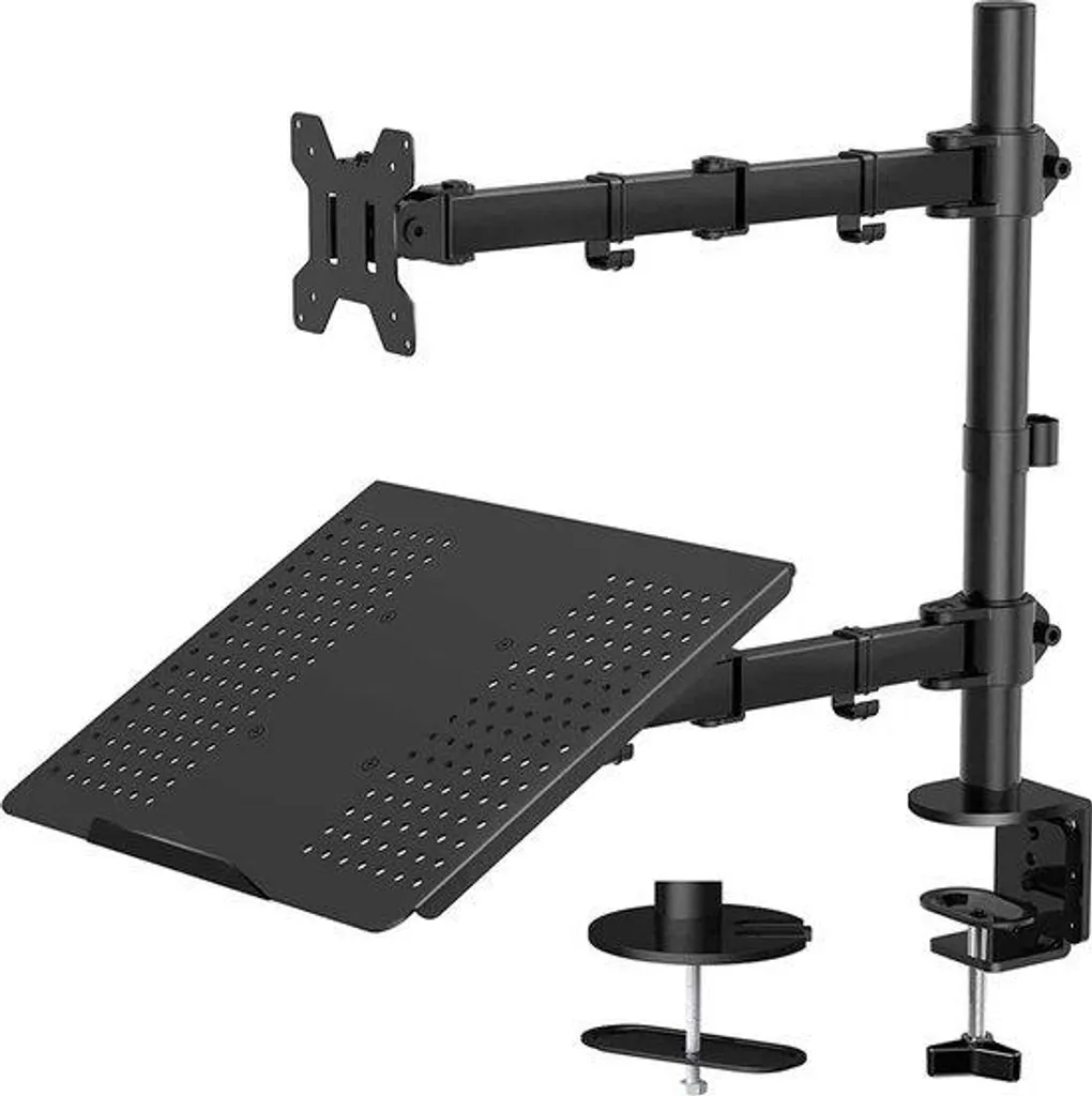 Support écran PC portable contre le mal de dos - Métal 13-15"