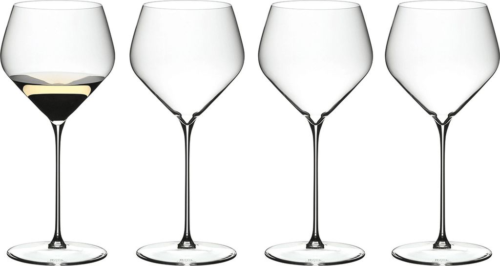 Riedel Veloce Chardonnay Gläser, 4er-Set.