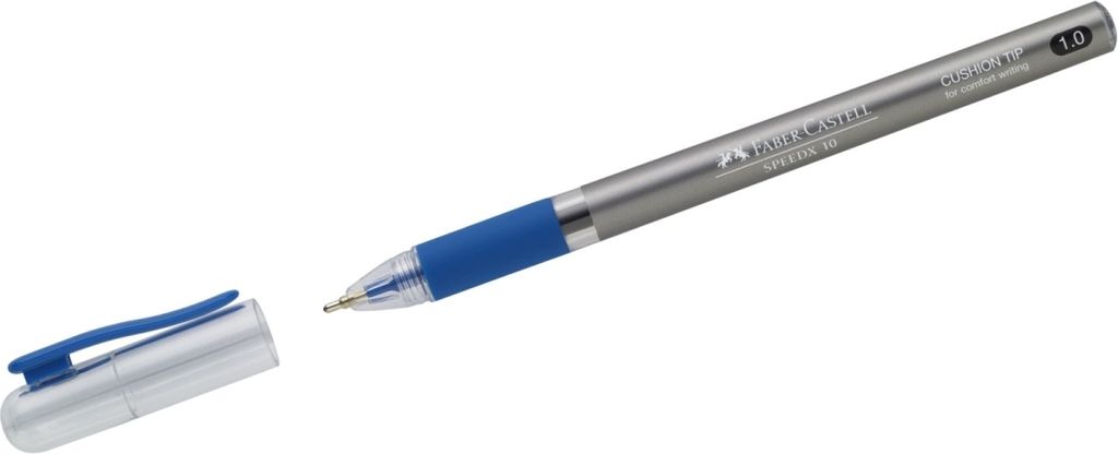 Kugelschreiber SpeedX M blau Packung mit 10 Stück Produktbild 