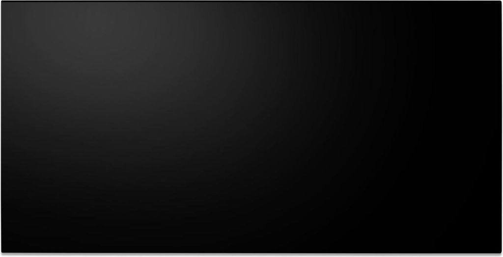 TrendLine Küchenrückwand Glas schwarz 90 x 45 cm, 5 mm Produktbild 