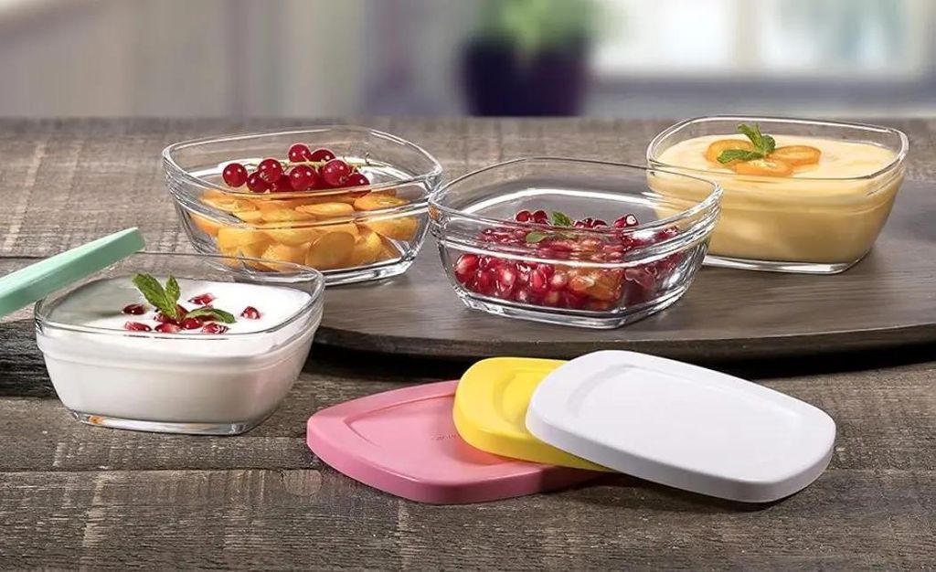 Pasabahce Puddinggläser 4-teilig 310 ml mit Deckeln in 4 Produktbild 