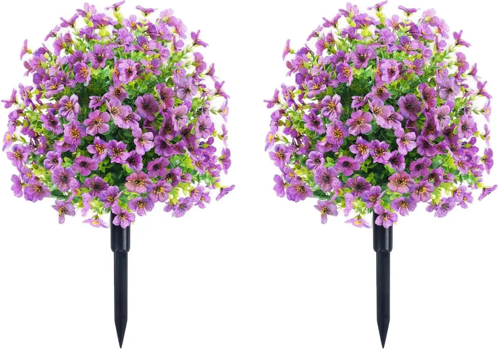 Aménagez votre Véranda avec ce Buis Artificiel Boule Blanc Lot de Deux