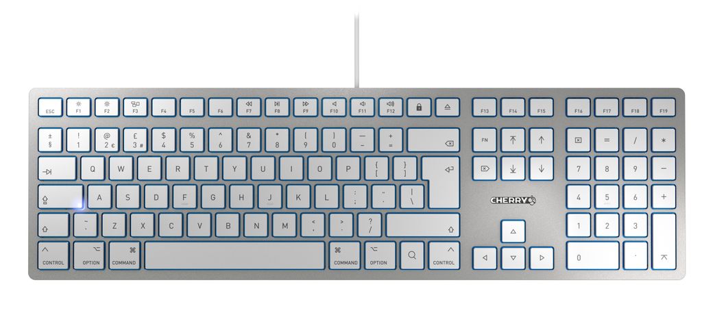 Cherry KC 6000 SLIM FOR MAC - Tastatur - USB