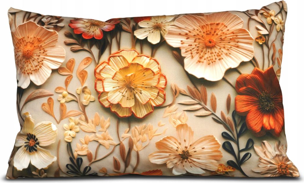 Geronimo | Dekokissen - 60x40 cm - Bunt - Abnehmbarer Bezug - Maschinenwaschbar - Sublimationsdruck - Antiallergisch