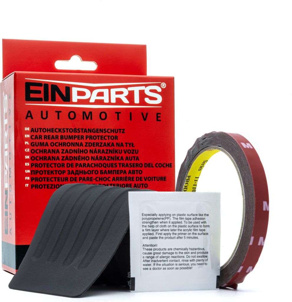 Gummi-Stoßstangenschutz 90 cm Schwarz PVC