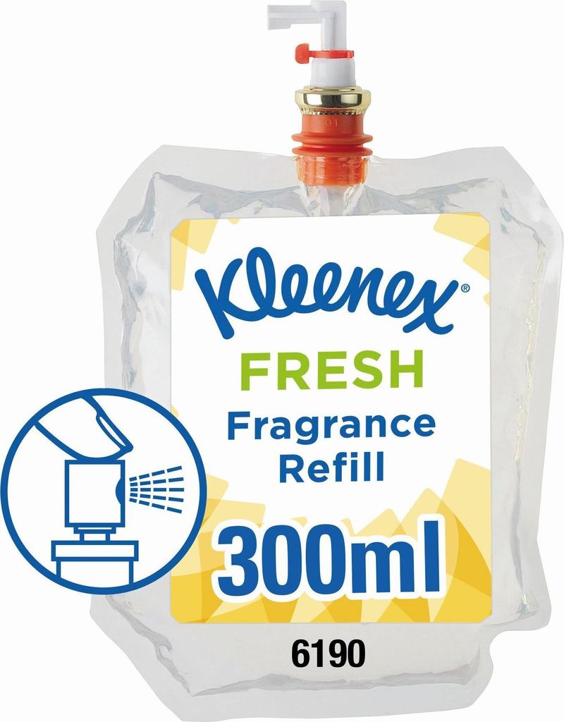 Kimberly-Clark Professional 6190 Duftspray Nachfüllpack Kleenex Fresh - 300 ml