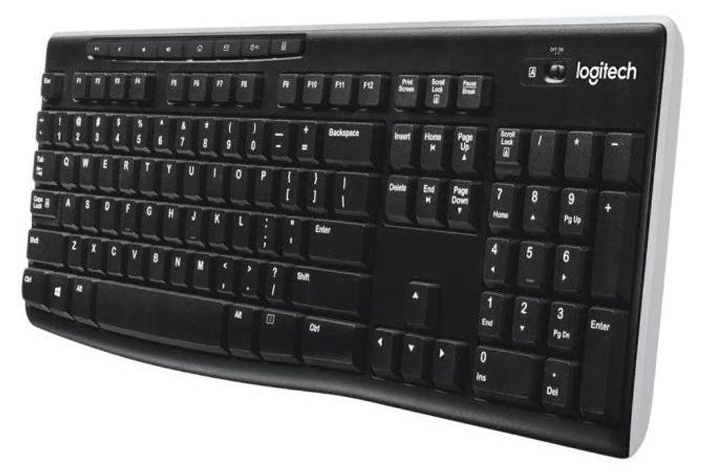 Logitech K270 - Klávesnica - bezdrôtová SK - čierna Obrázok produktu 