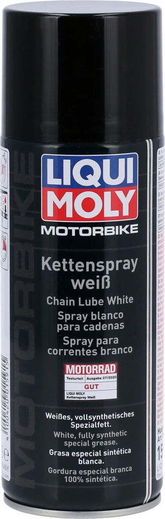 LIQUI MOLY Spray do łańcucha motocyklowego biały 400ml Zdjęcie produktu 