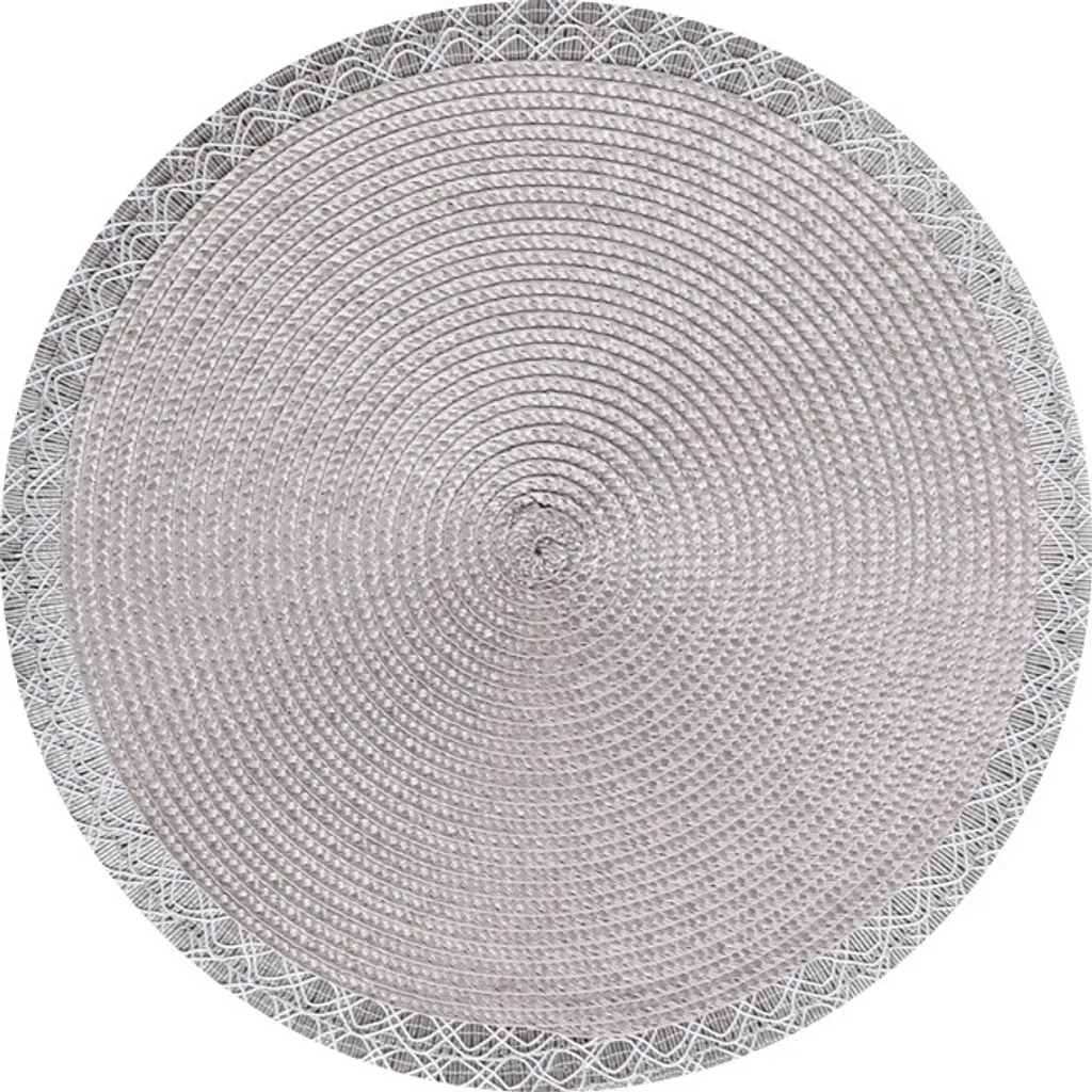 Sets de table Argent pour décoration de fête et réception - Ensemble 8