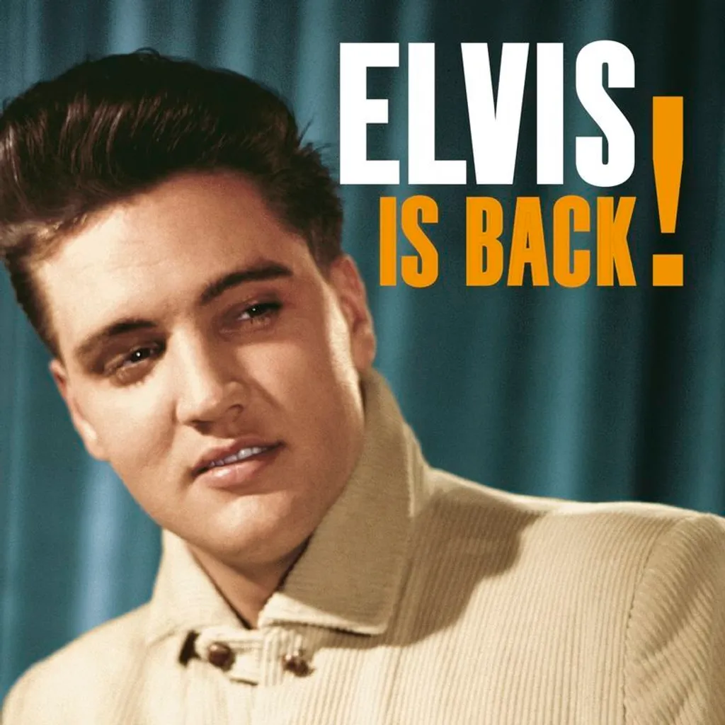 Disque Vinyle Elvis Presley Elvis est de retour Album Musique Vintage