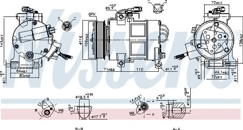 Réparer Climatisation Ford S-Max et Galaxy avec Compresseur NISSENS 890249