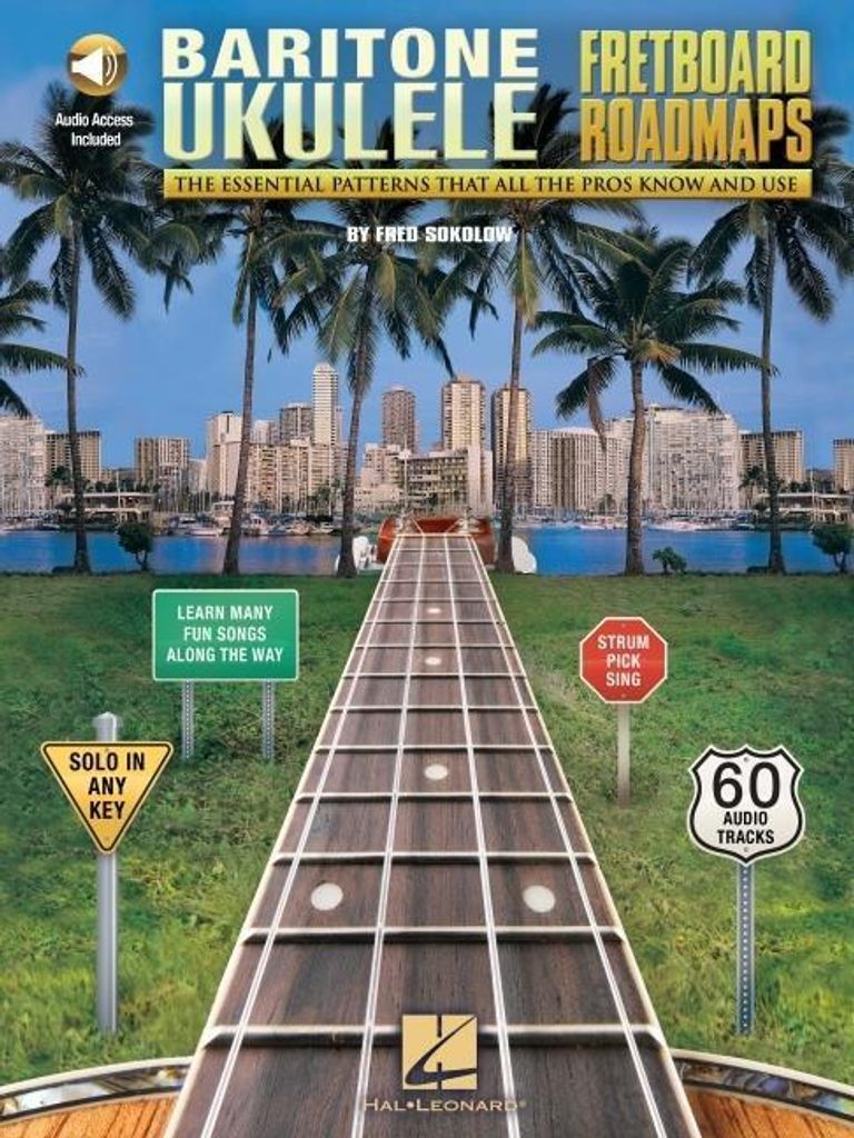 Fretboard Roadmaps - Baritone Ukulele (Book/Online Audio)