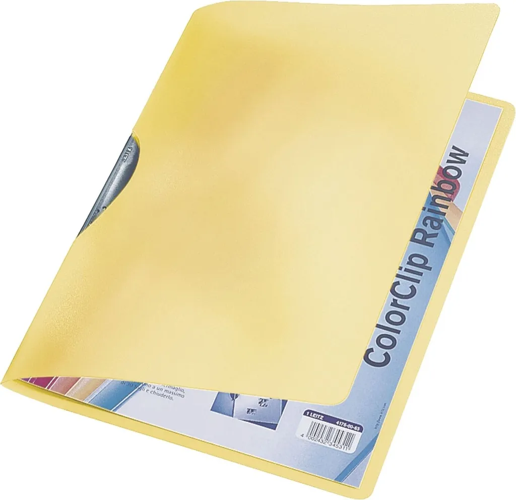 Offerta Cartellina Leitz 4176 Gialla | Fermafoglio Rapido A4